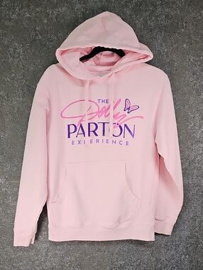 The Dolly Parton Experience Hoody, Pink Purple, Size Small